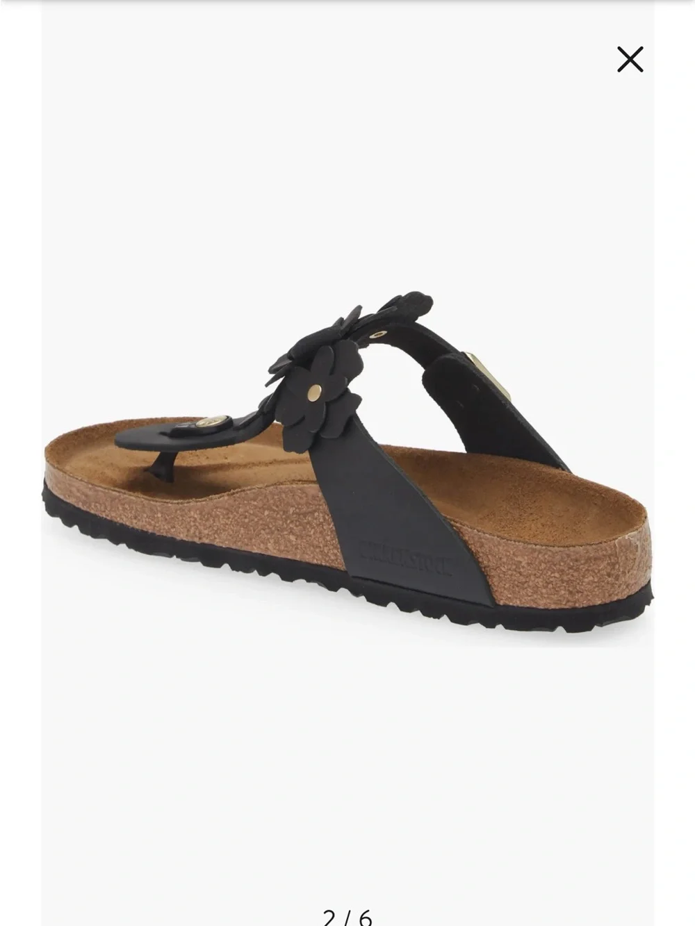 Birkenstock Gizeh Flower Flip Flop - Picture 3 of 9
